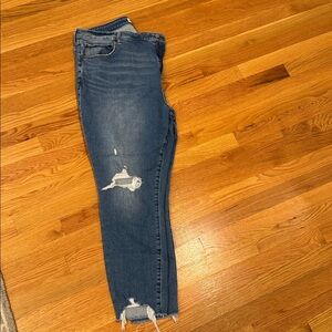 Abercrombie & Fitch High Rise Blue Jeans